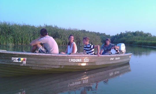 Take a Scenic Charter trip on a Dinghy in Tulcea, Romania