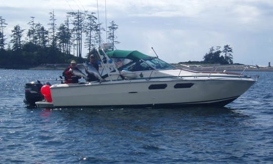 Fishing Trip on 26ft "No Doubt" with Lodging Sea Ray in Zeballos, BC