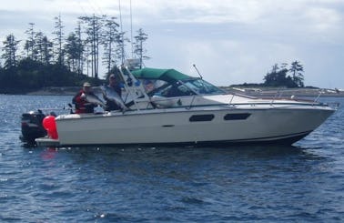 Fishing Trip on 26ft "No Doubt" with Lodging Sea Ray in Zeballos, BC