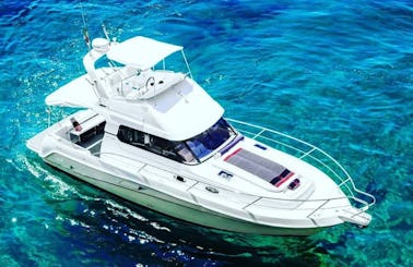 VALENTINE'S BOAT  RENT Charter Faeton 1040 Fly Motor Yacht in Positano, Italy for 6 /8Person!