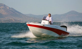 Rent 15' Compass CC 150 GR Center Console in Chalkidiki, Greece