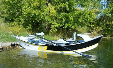 Pesca con mosca en bote a la deriva en Bow River: visita guiada