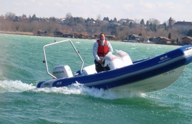 Rent Rigid Inflatable Boat in Estavayer-le-Lac, Switzerland