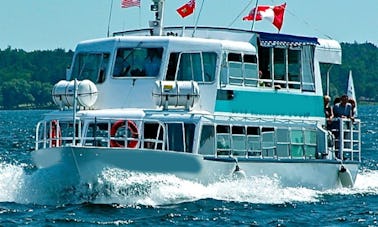 Charter privado para até 50 passageiros (Brockville/1000 Islands)