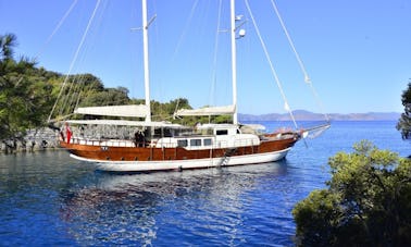 Alquiler de goletas Clear Water de 108 pies en Muğla, Turquía