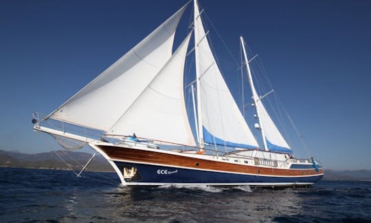 Charter 108' Ece Berrak Gulet in Muğla, Turkey