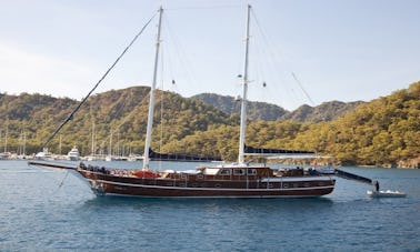 Charter 102' Ugur Gulet in Muğla, Turkey