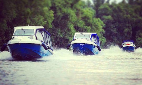 Charter a Speedboat in Tulcea, Romania for an exciting experience