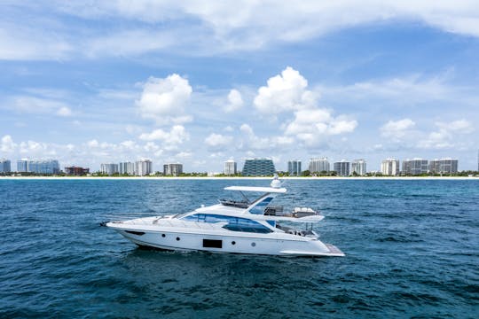 ENJOY MIAMI IN NEW LUXURY AZIMUT 70FT!!!