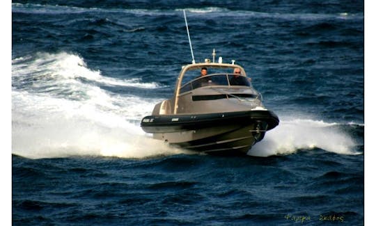 Drive this Magna 35c Lightning Motor Yacht in Pirgos Sani, Greece
