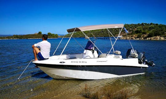 Experience Chalkidiki, Greece by water - Center Console Rental for 5 peopel