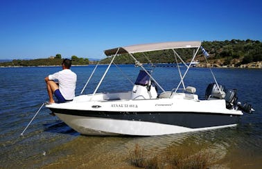 Experience Chalkidiki, Greece by water - Center Console Rental for 5 peopel
