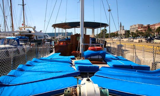 Prima Luna Sailing Yacht Trips in Carloforte