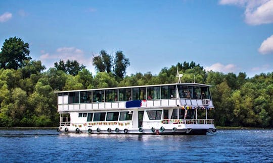 Enjoy Sightseeing in Beograd, Serbia on 79' Kej 2 Passenger Boat