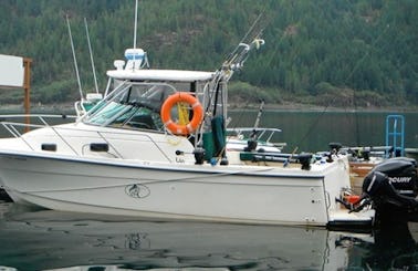 Lodging and Fishing Trip on 28ft "Obsession Too" Boat in British Columbia