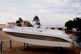 Syros 190 Center Console Rental for 7 People in Milazzo, Italy