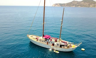 Sailboat rental up to 65 guest in Ibiza & Formentera