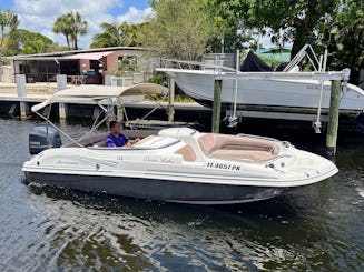 Explore the Water with 10 Friends on a Hurricane 22 Bowrider