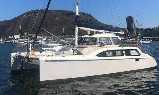 33' Sailing Catamaran Rental in Rio de Janeiro - Angra dos Reis - Ilha Grande