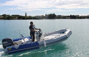 Rent a Zodiak - Inflatable boat in Sukošan, Croatia