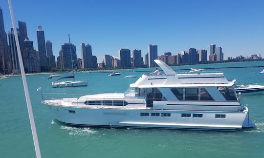 72ft Private Luxury Yacht for 49 Passengers or Fewer in Chicago, Illinois