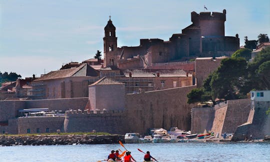 Kayaking by the old town port