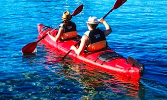Double Kayak Rental on Kampoos Lake, BC