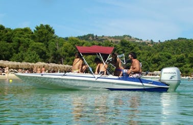 Rent a Center Console for 5 People in Skiathos, Greece