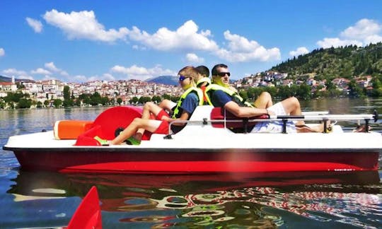 Try a relaxing pedalo ride on Orestiada Lake, and enjoy the peace and quiet.