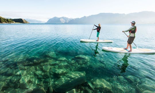 Guided Stand Up Paddleboard Tours on Lake Wanaka