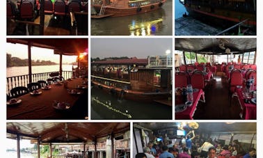 Profitez d'un magnifique dîner-croisière à Ayutthaya, en Thaïlande