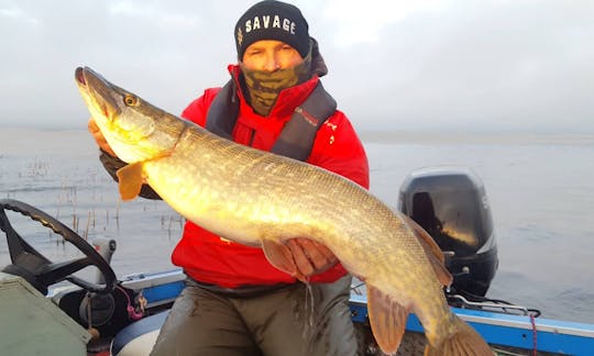 Enjoy Fishing in Galway, Ireland on Jon Boat with up to 6 guests