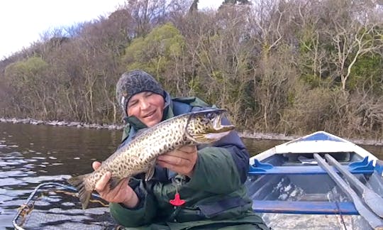 Enjoy Fishing in Galway, Ireland on Jon Boat with up to 6 guests