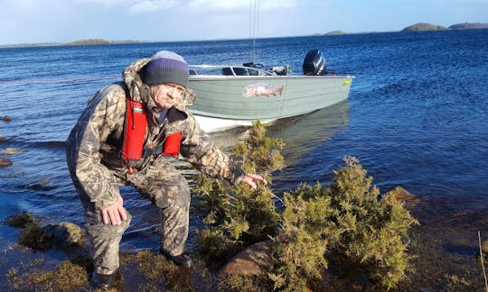 Enjoy Fishing in Galway, Ireland on Jon Boat with up to 6 guests