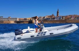 Rent BSC 50 Rigid Inflatable Boat in Alghero, Italy