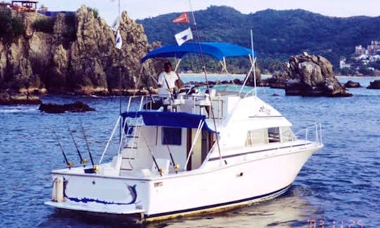 Fishing Charter ' 35ft Aries in Zihuatanejo