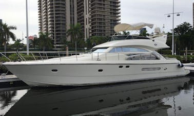 13 person Azimut Power Mega Yacht Charter in Miami, Florida