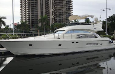 13 person Azimut Power Mega Yacht Charter in Miami, Florida