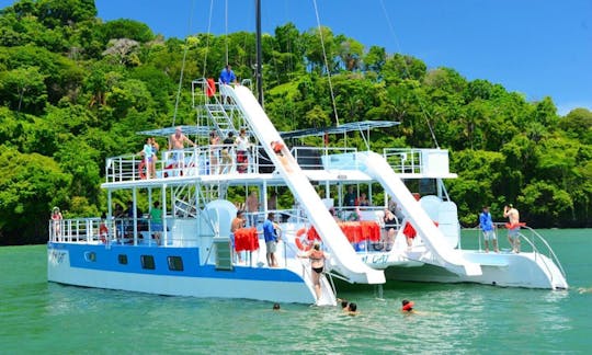 Shared Catamaran Eco Adventure in Manuel Antonio, Costa Rica