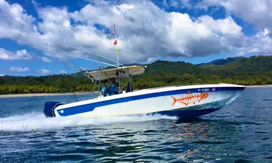 Enjoy Fishing in Guanacaste Province, Costa Rica on 32' Wellcraft Scarab Center Console