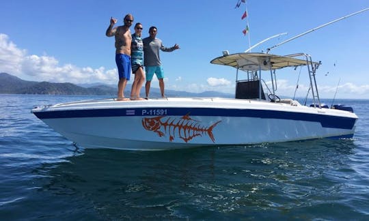 Enjoy Fishing in Guanacaste Province, Costa Rica on 32' Wellcraft Scarab Center Console