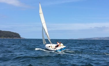 Leçon de voile à Peñíscola