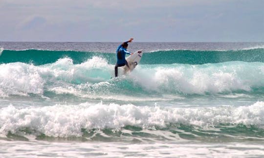 Surfing Lesson In Tarifa, Spain