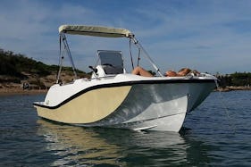 Enjoy a 16' V2 Center Console rental in La Savina, Spain with up to 5 people