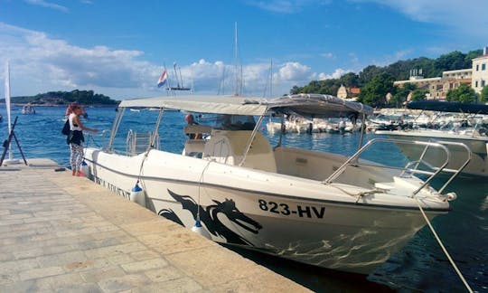 Absolutely Fun Island Hopping Tour for 12 Person in Hvar, Croatia