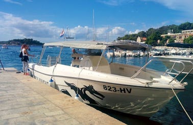 Absolutely Fun Island Hopping Tour for 12 Person in Hvar, Croatia