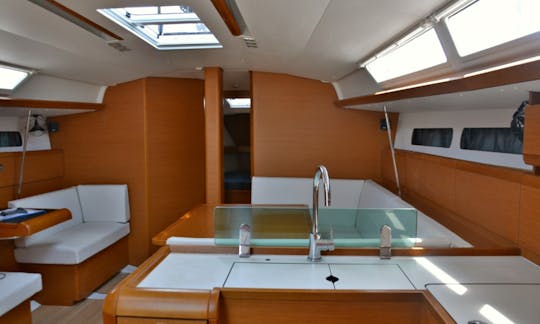 Charter 44ft "Jak" Sun Odyssey 449 Sailing Yacht In Nettuno, Italy