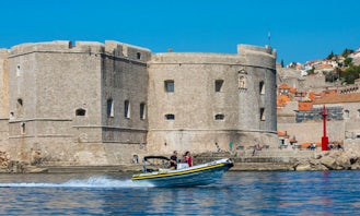 Experience the Adriatic Sea on this RIB rental in Dubrovnik, Croatia