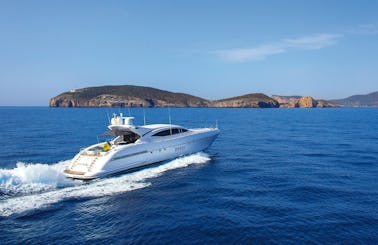 Charter 108' Mangusta Power Mega Yacht in Portals Nous, Spain