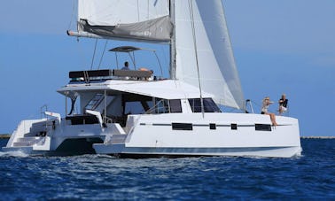 Charter 45' Vesselina Nautitech  Cruising Catamaran in Kontokali, Greece